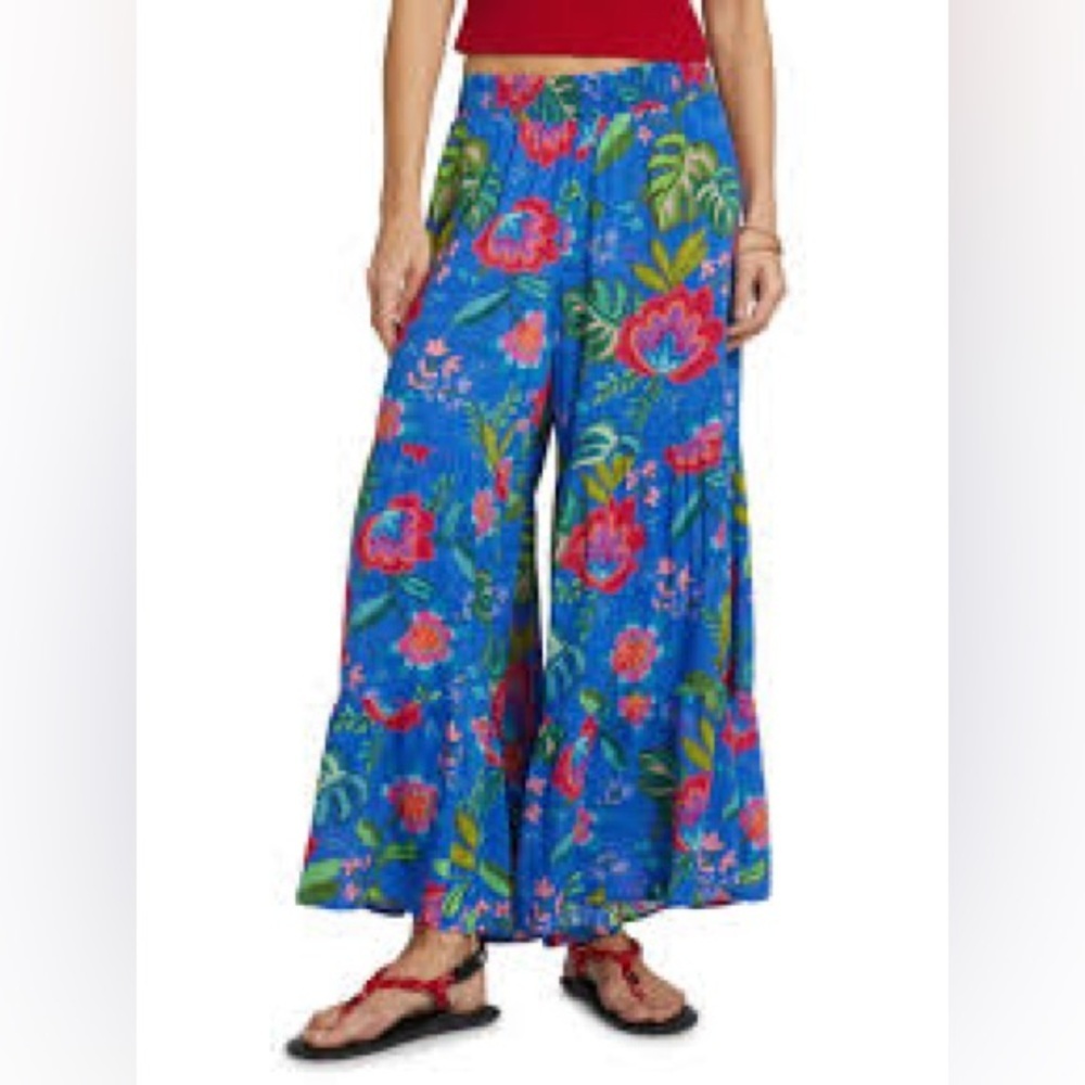 Johnny Was RUMBA TIERED PANT in size Large - Picture 9 of 14